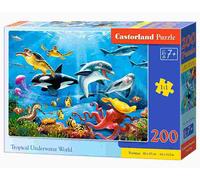 Castorland - Puzzle Mondo sott'acqua - 200 Pezzi