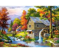 Castorland - Puzzle Old sutter´s mill - 500 Pezzi
