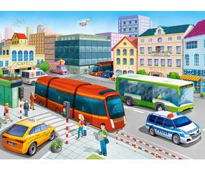 Castorland - Puzzle Piazza della Città 100 pezzi - 100 Pezzi