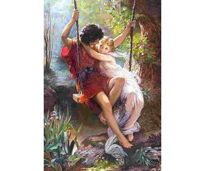 Castorland - Puzzle Primavera, culla Pierre-Auguste Nuova collezione - 1000 Pezzi