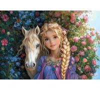 Castorland Puzzle principessa cavallo 1500 pezzi puzzle giocattolo