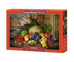 Castorland Still life with Fruits, Puzzle, 1500 Pezzi, Multicolore, 151868