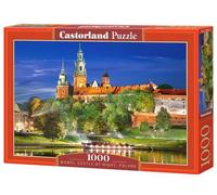 Castorland - Wawel Castle di Notte, Poland Puzzle 1000 Pezzi