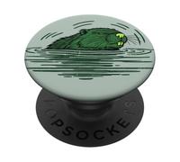 Castoro Acqua Animale Natura Animale Roditore PopSockets PopGrip Adesivo