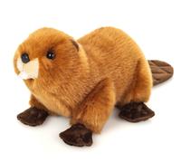 Castoro Di Teddy Hermann - Giocattolo Morbido Lavabile - 28Cm - 92664