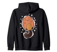 Castoro Fluffy Felpa con Cappuccio