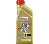 Castrol 1535B6 Olio Castrol Edge Turbo Diesel 5w40 Q3 Titanium 1l Lubrificante auto