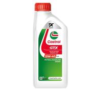 Olio lubrificante motore auto minerale GTX 15W40 1L Oil CASTROL
