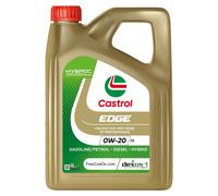 CASTROL EDGE LL IV 0W20 Acea C5 OLIO MOTORE LUBRIFICANTE Benzina Diesel 3litri