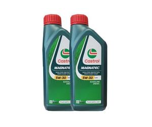 Castrol 2 confezioni di olio per motore Magnatec da 1l, 5W-30 A3/B4, specifiche del motore:API SL/CF; ACEA A3/B3, A3/B4; VW 502 00/505 00; BMW Longlife-01; MB-Freig
