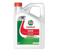 CASTROL 4 Litri Olio Motore Auto GTX 10W-40 (Acea A3/B4) - RENAULT MERCEDES FIAT