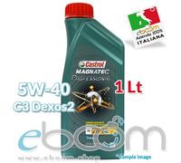 CASTROL 5W40 Olio motore Auto MAGNATEC PROFESSIONAL C3 DEXOS2 1 Litro