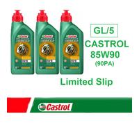 CASTROL 85W90 Olio 90 PA SAE90 Differenziali Autobloccanti API GL4/GL5 LSD 3lt.