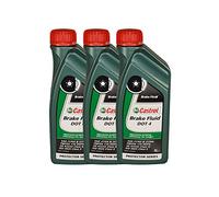 Castrol Brake Fluid Dot4 - Fluido Freni Alta Prestazione Per Tutti I Veicoli Confezione 3x1lt.