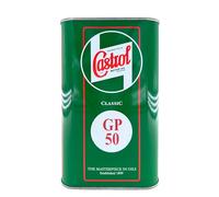 Castrol Classic GP 50 SAE 50 Olio Motore Minerale Alta Viscosità per Veicoli d’Epoca e Moto, API SB, Trattamento Anti-ossidante | con Portachiavi Cavatappi - 1L - 2 Confezioni