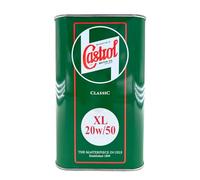 Castrol Classic XL 20W-50 Olio Motore Minerale Multigrado per Auto d’Epoca, API SF/CC, Benzina/Diesel, 4T | con Portachiavi Cavatappi - 1L - 9 Confezioni