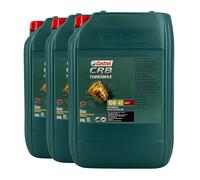 CASTROL Crb Turbomax 10W-40 E4/E7 20 Litro Lkw-Motorenöl Jaso DH-1, 3x20 Litro