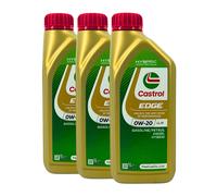 Castrol edge 0W-20 Ll IV Pkw-Motorenöl VW 508 00, VW 509 00, 3x1 Litro