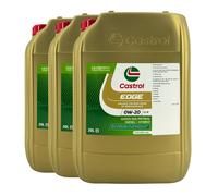 CASTROL Edge 0W-20 LL Olio Motore PKW VW 508 00, VW 509 00, 3x20 Litri