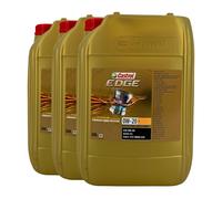 Castrol edge 0W-20 V Olio Motore SAE Acea C5, Volvo Vcc RBS0-2AE, 3x20 Litro