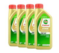 CASTROL Edge 0W-40 Olio Motore, MB 229.31, RENAULT RN 0710, 4x1 Litro