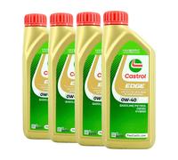 CASTROL Edge 0W-40 Olio Motore, MB 229.31, RENAULT RN 0710, 4x1 Litro