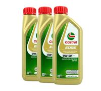 CASTROL Edge 0W-40 R Olio Motore, Renault RN 17RSA, 3x1 Litro