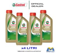 3 Lt Olio Castrol Edge Professional LL IV FE 0W20 VW 508 00/509 00 Porsche C20