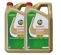 Castrol Edge, 2 x 5 litri di olio per motore, titanium FST 5 W-30 LL, VW 504 00/507 00 Porsche C30