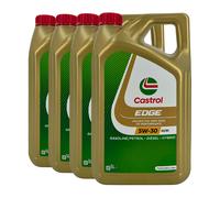 Castrol edge 5W-30 A5/B5 Pkw-Motorenöl Ford WSS-M2C913-C, 4x5 Litro