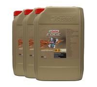 Castrol edge 5W-30 Ll Pkw-Motorenöl BMW LL-04 VW 504 00 Acea C3, 3x20 Litro