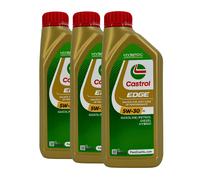 Castrol edge 5W-30 Ll Pkw-Motorenöl BMW Longlife-04 VW 504 00 Acea C3, 3x1 Litro