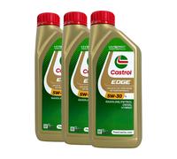 Castrol edge 5W-30 Ll Pkw-Motorenöl BMW Longlife-04 VW 504 00 Acea C3, 3x1 Litro