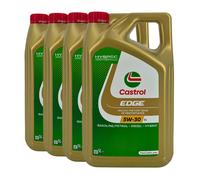 Castrol edge 5W-30 Ll Pkw-Motorenöl BMW Longlife-04 VW 504 00 Acea C3, 4x5 Litro