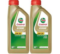 Castrol EDGE 5W-30 M Olio Motore, 1L (Confezione da 2)