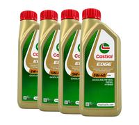 CASTROL Edge 5W-40 A3/B4 Olio Motore, VW 505 00, BMW Longlife-01, 4x1 Litro