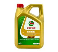 Olio lubrificante per motore auto Edge 5W40 Titanium FST 4L CASTROL