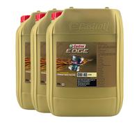 CASTROL Edge Fluido Titanio 0W-40 A3/B4 Olio Motore PKW MB 229.5, 3x20 Litri