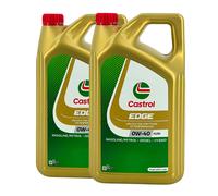 Castrol edge Fluido Titanio 0W-40 A3/B4 Pkw-Motorenöl MB 229.5, RN0700, 5 Litro