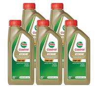 CASTROL EDGE Olio motore 5W-40 Olio sintetico Olio 5LT
