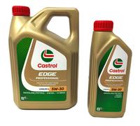 Castrol Edge Professional 5W30 5W-30 Olio Motore Fluido Titanio LongLife III 5 L