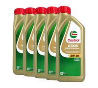CASTROL Edge Professional Fluid Titanium C1 5W-30 Olio Motore ACEA C1, 5x1 L