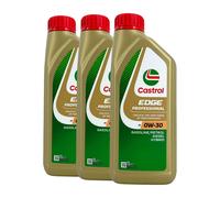 CASTROL Edge Professionale Fluido Titanio A5 0W-30 Olio Motore API SL, 3x1 Litro