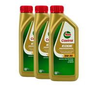 Castrol edge Professionale Fluido Titanio A5 5W-30 Olio Motore Api Sn, 3x1 Litro