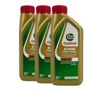 Castrol edge Td 5W-40 Pkw-Motorenöl MB 226.5, Renault Rn 0700, 3x1 Litro