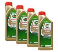 Castrol Edge V 0W-20 4L Olio Motore Sintetico per Benzina Diesel e Ibridi