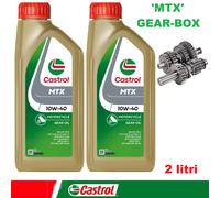 CASTROL GEAR BOX MTX 10W40 TRANSOIL LT. 2 OLIO TRASMISSIONE INGRANAGGI CAMBIO
