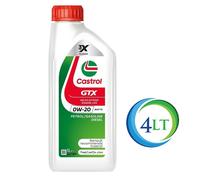 Olio motore 0w-20 auto benzina diesel Castrol GTX 0w-20 RN17FE - 5lt
