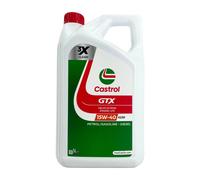 CASTROL GTX 15W-40 A3/B3 OLIO MOTORE PKW VW 501 01, VW 505 00, 5 Litri