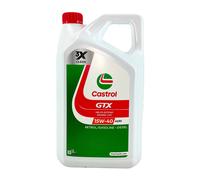 CASTROL GTX 15W-40 A3/B3 OLIO MOTORE PKW VW 501 01, VW 505 00, 5 Litri